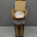 Juegoal Lighted Christmas Table Decorations with Star and 10 LED Lights Battery Operated, Indoor Xmas Thanksgiving Holiday Wedding Party Tabletop Desk Ornament, Set of 2 (Gold, Silver)