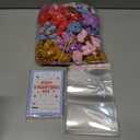 28 Pack Mini Bear Plush Toy Keychains with Easter Gifts for Classroom Prizes Exchange Gifts Prizes Easter Day Gifts for Kids Boy Girl Easter Party Favors