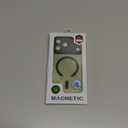 Magnetic for iPhone 17 Pro Max Case with Privacy Screen Protector, Compatible with MagSafe,Matte Shockproof Slim Cases for iPhone 17 Pro Max with Camera Protection Cover,Green