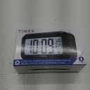Timex Alarm Clock with Temperature Sensor and Large Display, Battery Operated for Bedroom Runs on 3 AAA Batteries (T108BC) (T108)