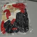 68Pcs Red Black White Latex Balloons 12 Inch with Black Red Confetti Balloons for Birthday, Wedding, Baby Shower, Graduation Poker Card Party