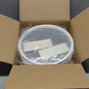 Yesland 3 Tier Lazy Susan Turntable - 12'' Round Tiered Rotating Kitchen Spice Organizer and Non-Skid Organization Storage Container - Tiered Tray for Fruit, Snacks, Cosmetic, Pantry, Bathroom(Grey)