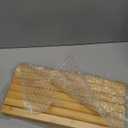 Bamboo Foldable Sofa Armrest Tray - Anti-Dropping Couch Arm Table for Phone, Cups, Snacks, Drinks - Flexible and Foldable - Gift for Housewarming, Birthday