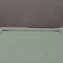 FORWOS Waterproof Under Sink Mat 22" x 19", Silicone Cabinet Liner, Rubber Protector for Kitchen and Bathroom, Keeps Cabinets Clean, Dry, and Organized (Mint Green)