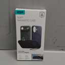 ESR Silicone Case for iPhone 17 Pro Max, Built-in Camera Stash Stand Compatible with MagSafe, Military-Grade Drop Protection Magnetic Phone Case for iPhone 17 Pro Max, Cloud Series, Navy Blue