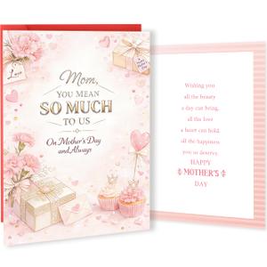 5 x Funny Mother’s Day Gifts for Mom, Happy Mothers Day Card Gifts from Son Daughter, Unique Mom Gifts for Women