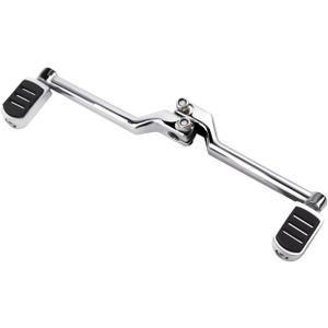 Heel Toe Shift Lever Pegs Compatible with Harley Davidson Touring Road Glide Road King Electra Glide Street Glide Softail Tri Glide (Chrome)