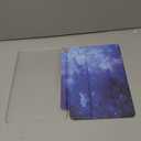 MoKo for iPad (A16) 11th Generation Case 11 Inch 2025,iPad 10th Generation Case 10.9 Inch 2022,Slim Stand Hard PC Translucent Back Shell Smart Cover,Support Touch ID,Auto Wake/Sleep,Blue Starry Sky