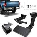 Tailgate Bed Step Compatible with Dodge Ram 1500 Classic 2500 | Compatible with Dodge Ram 3500 2009 2010 2011 2012 2013 2014 2015 2016 2017 2018 2019 2020 2021 2022 Rear Bumper Step
