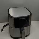 Chefman Air Fryer 8 Qt | TurboFry 4-in-1 with 450F Hi-Fry Option for Crispier Results | Bake, Dehydrate, Frozen | XL Nonstick Dishwasher-Safe Basket | Stainless Steel