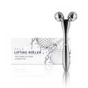 3D Facial Massager Rollers Facial Lifting Massager, Skin Care Face Body Massager Firming Tools for Body Relaxation Massage, Kneading, Body Slimming and V-Shaped Face Lift, Anti-Wrinkle (Silver)