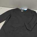 MAGCOMSEN 3/4 Sleeve T Shirts for Women V Neck Tshirts Cotton UPF50+ Summer Tops Casual T-Shirts Basic Tees 2025 (Medium, Black)