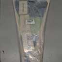 Meooeck 3 Pcs Two Sided Christmas Fall Wood Porch Sign for Front Door Large Standing Christmas Porch Sign for Home Front Door Yard Outdoor Party Decor