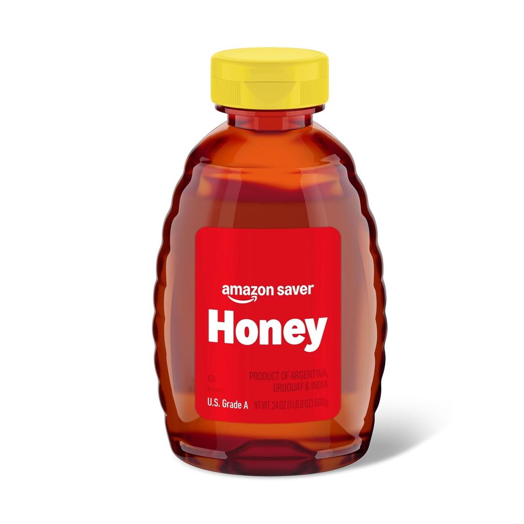 Amazon Saver, Honey, 24 Oz (EXP 12/17/26)