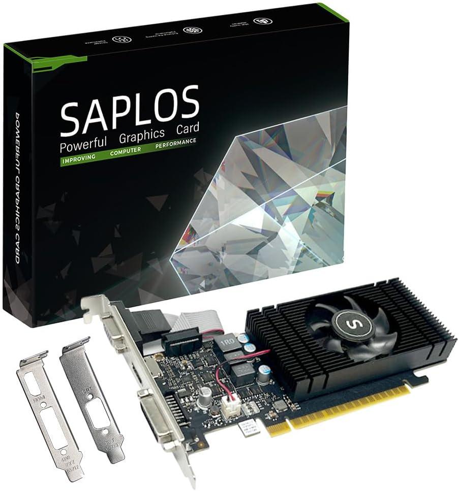 Geforce GTX 750 Ti 4GB Graphics Card, GDDR5 128-bit, DVI, HDMI, VGA, Low Profile, Video Card PC, GPU, PCI Express x16