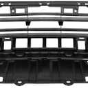 HECASA Lower Grille Grill Compatible with 2009-2011 Civic
