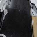 DWVO Large Vanity Desk with Mirror - RGB LED and Charging Station, Make up Vanity Mirror with 3 Lights Mode and Brightness Adjusted, Large Storage Space-10 Drawers, 3 Open Shelves, Black