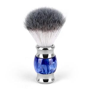 Handmade Synthetic Shaving Brushes, Shave Brush for Wet Shave With Shaving Cream & Soap, Fast Lather - Best Shave of Your Life for Double Edge Razor, Straight Razor or Shaving Razor. (Blue)