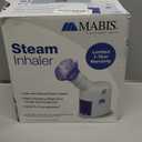 MABIS Facial Steamer, Steam Inhaler, FSA Eligible, Vaporizer or Vocal Steamer with Aromatherapy Diffuser and Soft Face Mask for Cleansing, Sinus Pressure, Congestion, Colds and Cough, 25mL