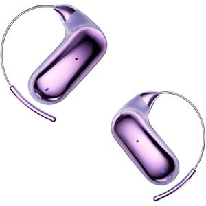 Xmenha Over Open Ear Earbuds Wireless Bluetooth Open Ear Headphones Air Conduction Earbuds that Don't go in Your Ear with Over-Ear Hooks Running Headphones