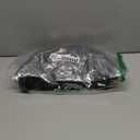 Bum Bag for Women Quilted Nylon Crossbody Shoulder Bag Large Belt Purse Fanny Packs (Black)