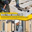 3 in 1 Metal Framing Tools,16 Inch on Center Framing Layout Tool,Cast Aluminum Framing Spacing Tool,Measurement Framing Jig for Walls,Roofs,Floors or Ladders