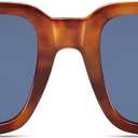 SOJOS Big Trendy Square Polarized Sunglasses Womens Mens, Retro Large Chunky Oversized Rectangle Shades SJ2345