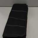 S Abdominal Binder Post Surgery for Men and Women, 12" High Postpartum Tummy Tuck Belt Provides Bariatric Stomach Compression, High Elasticity, Breathable - (45" - 60") 4 PANEL Black