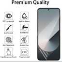 2 Pack for Samsung Galaxy Z Flip 6 Privacy Screen Protector, Internal TPU Privacy Film, Anti-Fingerprint, Scratch-Resistant, Privacy Guard