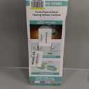 Scrubbing Steam Mop with Rotating Mop Pads, All-in-One Hard Floor Cleaner with LED Headlights, Steam & Spin Control, 6 Soft Scrub Pads, Swivel Steering, FS07 (White)