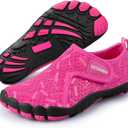SEEKWAY Barefoot Water Shoes for Kids - Wide Toe Box and Quick-Dry Sand Shoes Toddler for Hiking Swim Beach Pool Kayak Sport Accessories, Camping Essentials Non-Slip for Boys Girls Sizes (11 Little Kid, 1c-103 Rose)