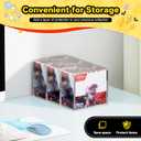 PKMN Booster Box Acrylic Case, 5MM Acrylic Display Case, Clear Ultra Boxes for Display Compatible with PKMN Booster Boxes, Dustproof and Waterproof Display Box