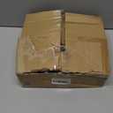 Hanging Solar Lantern Outdoor, 28 Modern Clear Crystal Acrylic Chandelier with 30 Warm White Lights S Hook for Garden, Yard, Patio, Gazebo Decorations