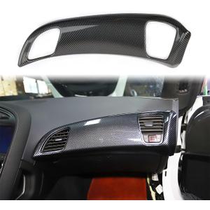 Carbon Fiber Dashboard Panel Decor Cover for Chevrolet Corvette C7 2014-2019