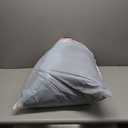 Amazon Basics Comforter Blanket Full/Queen, Reversible Lightweight Microfiber All Season Blanket, Navy/Sky Blue