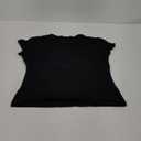 Darong Women's Double Lined Short Sleeve Crew Neck T Shirt Basic Slim Fit Going Out Tops Y2K Fashion
XXL