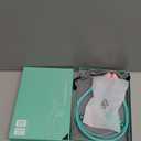 Lecefty Neckband Bluetooth Headphones, 200H Extra Long Playtime Wireless Stereo Neckband Earbuds with Microphone, Waterproof Balanced Armature Drivers in Ear Headset for Sports/Workout (Pink Green)