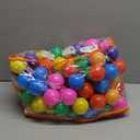 Hovenlay Ball Pit Balls Phthalate Free BPA Free Crush Proof Plastic - 7 Bright Colors in Reusable Play Toys for Kids with Storage Bag