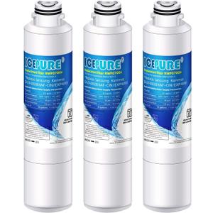 ICEPURE DA29-00020B Replacement for Samsung Water Filter HAF-CIN/EXP HAF-CIN DA29-00020B-1 RF28HMEDBSR RF263BEAESR RS25J500DSR RF263TEAESG RWF0700A HDX FMS-2 DA97-08006A-1 RF4287HARS RF28HFEDBSR 3PACK