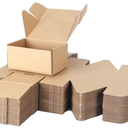 PHAREGE 6x4x3 inch Shipping Boxes Bulk 50 Pack Brown, Tab Lock Tuck Top Mailer Boxes for Packaging Small Business, Small Cardboard Gift Boxes for Wrapping Mailing Present