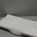 Derila King Size Neck Pillow for Sleeping, Ergonomic & Cervical Pillow for Neck Support & Relief, Memory Foam Side Sleeper Pillows, Bed Contour Pillows for Back, Stomach Sleepers (King Size (23.6" x 13.4" x 4.3"), 1 Pillow_white)