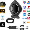TV Antenna Up 1200+ Miles Range 2K 1080p