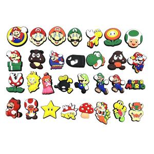 35Pcs Cartoon Croc Charms for Shoe, Cartoon Shoe Charms for Clogs Sandals Decoration, Pack Of 2