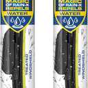 Rain-X 810355 Repellency Water Repellent Wiper Blades, 22" & 21" Windshield Wipers,New & Improved Version of Latitude