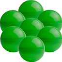 Vending Machine Capsules - 3" GREEN Empty Plastic Capsules - 14 Pcs Toy Capsule - Green Round Large Easter Eggs - Bath Bombs Molds - Party Favors DIY Craft Supplies