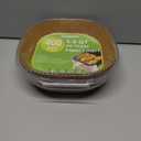 400Pcs Air Fryer Paper Liners, 5-8 QT Air Fryer Disposable Unbleached Non-Stick Parchment Paper Liner, Square 8 inch Baking Liner