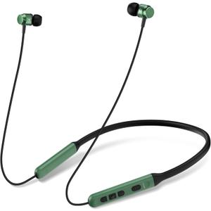 Neckband Bluetooth Headphones, Wireless Bluetooth 6.0 Earbuds with Microphone, Comfortably Light, Deep Bass Earphones 35H Playtime, IPX5 Waterproof, Magnetic Headset for Workout (Olive Green)