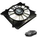 Radiator Cooling Fan Assembly Replacement for Accord EX-L 2013-2017 Replacement for Accord Sport 2013-2017