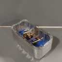 Loaf Pans [25 Pack] 2Lb Heavy Duty Disposable Aluminum Foil Premium Bread Tins Standard Size - 8.5" X 4.5" X 2.5" Perfect for Homemade Cakes & Breads