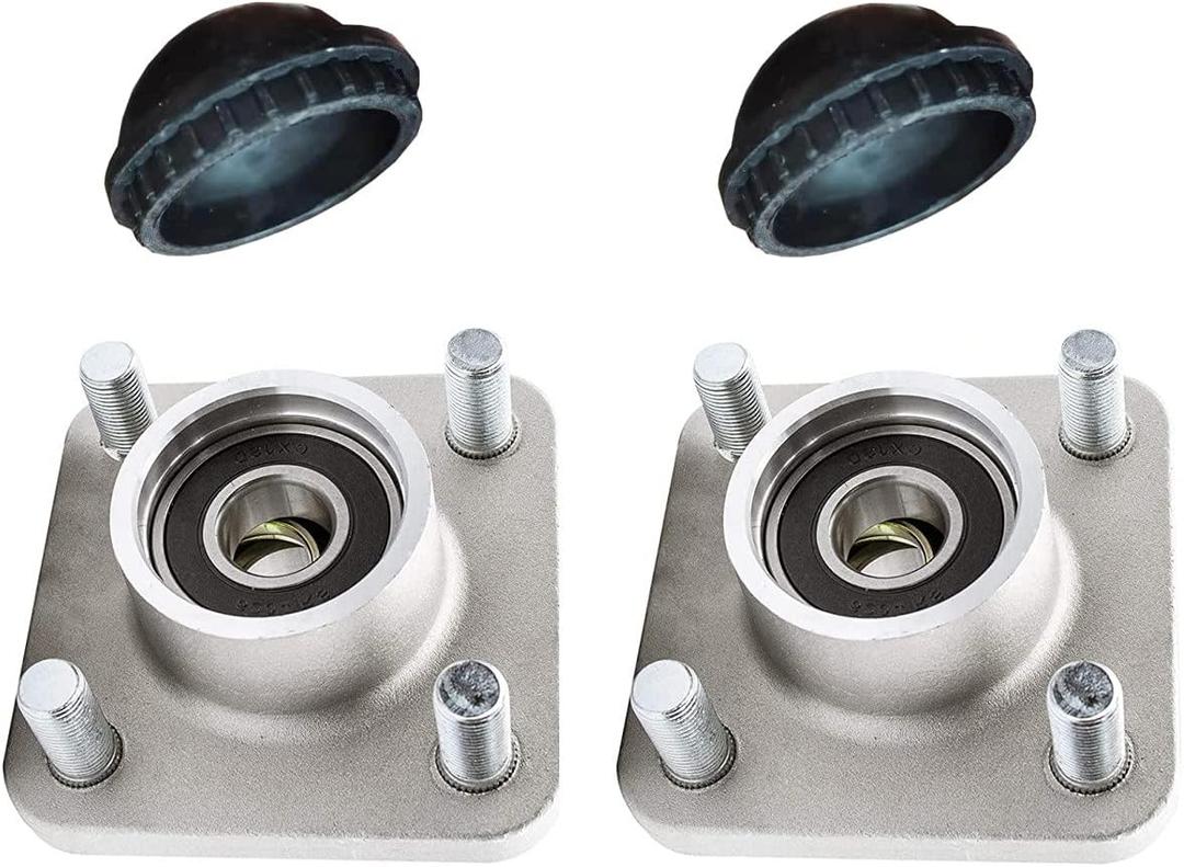 Dr.Acces 2PCS Golf Cart Front Wheel Hub Assembly, Compatible with Yamaha G2 G8 G9 G14 G16 G19 G22 G29 Drive Models, Replace OEM# JG5-WF511-10-00 JG5-WF511-00